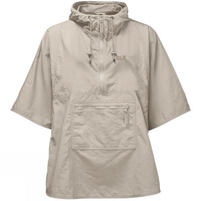 Poncho Jack Wolfskin Atacama Mujer - Beige - Chile GFU486053